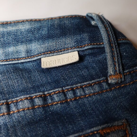 Maurices True Blue Skinny Fit Jeans, 99% Cotton, Size 29 - Picture 3 of 4